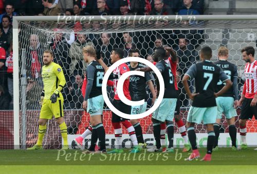 Eindhoven,23 April 2017 PSV-AJAX Seizoen 2016/2017, eindstand 1-0
Jeroen Zoet