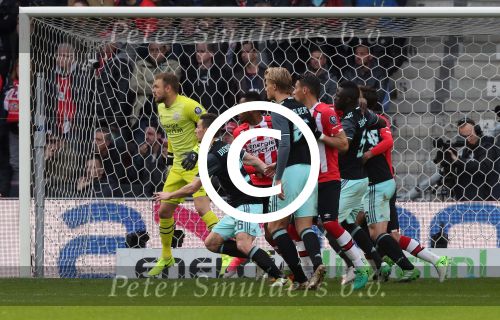 Eindhoven,23 April 2017 PSV-AJAX Seizoen 2016/2017, eindstand 1-0
Jeroen Zoet