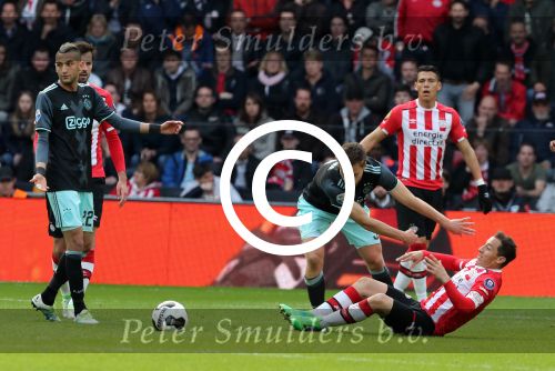 Eindhoven,23 April 2017 PSV-AJAX Seizoen 2016/2017, eindstand 1-0
Joel Veltman
