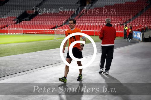 Amsterdam 25 april 2017
Huis Igone de JonghJohan Cruijff run van 14 km vanuit Olympisch stadon naar Arena. Johan Cruijff zou vandaag 70 geworden zijn. oa Estelle Cruijff Johnny Heitinga Sjaak Swart Erben Wennemars deden mee