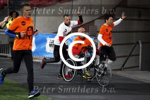 Amsterdam 25 april 2017
Huis Igone de JonghJohan Cruijff run van 14 km vanuit Olympisch stadon naar Arena. Johan Cruijff zou vandaag 70 geworden zijn. Johnny Heitinga