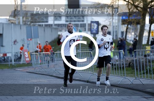 Amsterdam 25 april 2017
Huis Igone de JonghJohan Cruijff run van 14 km vanuit Olympisch stadon naar Arena. Johan Cruijff zou vandaag 70 geworden zijn. oa Estelle Cruijff Johnny Heitinga Sjaak Swart Erben Wennemars deden mee