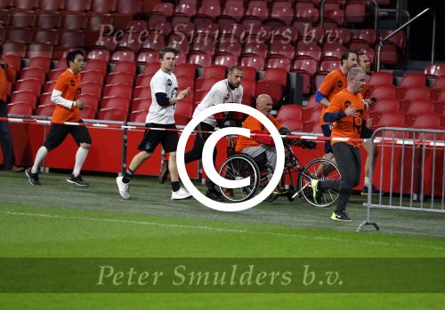 Amsterdam 25 april 2017
Huis Igone de JonghJohan Cruijff run van 14 km vanuit Olympisch stadon naar Arena. Johan Cruijff zou vandaag 70 geworden zijn. oa Estelle Cruijff Johnny Heitinga Sjaak Swart Erben Wennemars deden mee