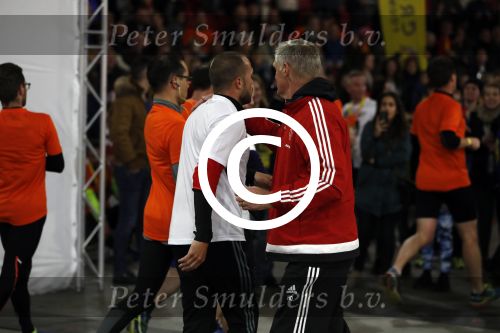 Amsterdam 25 april 2017
Huis Igone de JonghJohan Cruijff run van 14 km vanuit Olympisch stadon naar Arena. Johan Cruijff zou vandaag 70 geworden zijn. oa Estelle Cruijff Johnny Heitinga Sjaak Swart Erben Wennemars deden mee