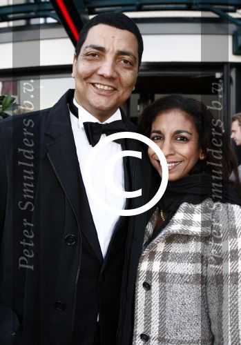 Zaandam 7 december 2008
Premiere op hoop van zegen. Jorgen Raymann met vrouw