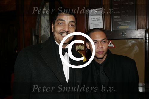 Amsterdam 21 noveber 2005
Premiere Harry Potter in Tuschinski.
Jorgen raymann met zoon