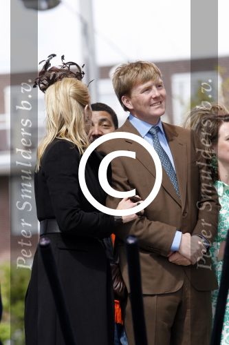 Almere 29 april 2006
Koninginnedag 2006 in Almere en Zeewolde.
Prinses Maxima Prins Willem Alex en Jorgen raymann