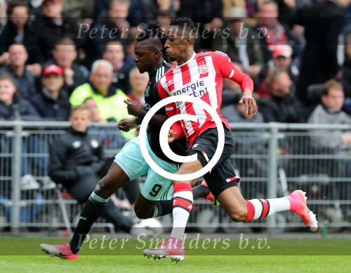 Eindhoven,23 April 2017 PSV-AJAX Seizoen 2016/2017, eindstand 1-0
Joshua Brenet