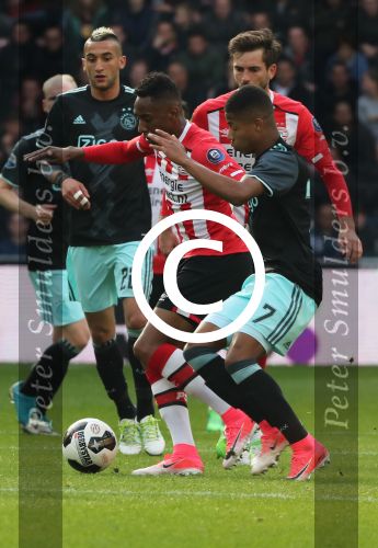 Eindhoven,23 April 2017 PSV-AJAX Seizoen 2016/2017, eindstand 1-0
Joshua Brenet
