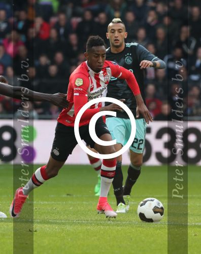 Eindhoven,23 April 2017 PSV-AJAX Seizoen 2016/2017, eindstand 1-0
Joshua Brenet