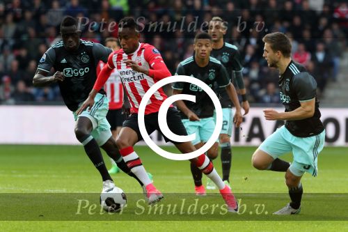 Eindhoven,23 April 2017 PSV-AJAX Seizoen 2016/2017, eindstand 1-0
Joshua Brenet
