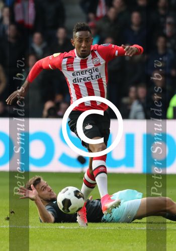 Eindhoven,23 April 2017 PSV-AJAX Seizoen 2016/2017, eindstand 1-0
Joshua Brenet