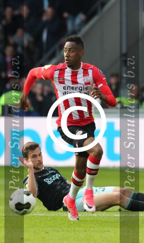 Eindhoven,23 April 2017 PSV-AJAX Seizoen 2016/2017, eindstand 1-0
Joshua Brenet