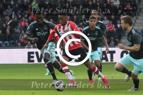 Eindhoven,23 April 2017 PSV-AJAX Seizoen 2016/2017, eindstand 1-0
Joshua Brenet
