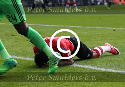 Eindhoven,23 April 2017 PSV-AJAX Seizoen 2016/2017, eindstand 1-0
Jurgen Locadia