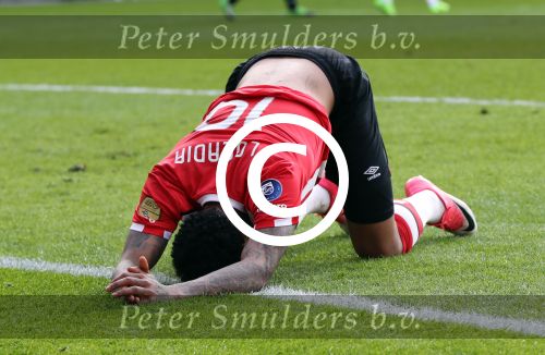 Eindhoven,23 April 2017 PSV-AJAX Seizoen 2016/2017, eindstand 1-0
Jurgen Locadia