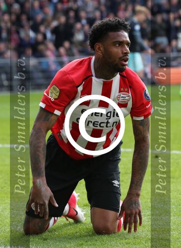 Eindhoven,23 April 2017 PSV-AJAX Seizoen 2016/2017, eindstand 1-0
Jurgen Locadia
