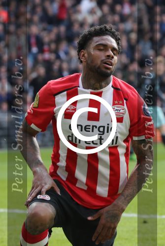 Eindhoven,23 April 2017 PSV-AJAX Seizoen 2016/2017, eindstand 1-0
Jurgen Locadia