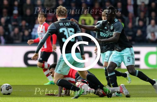 Eindhoven,23 April 2017 PSV-AJAX Seizoen 2016/2017, eindstand 1-0
Jurgen Locadia