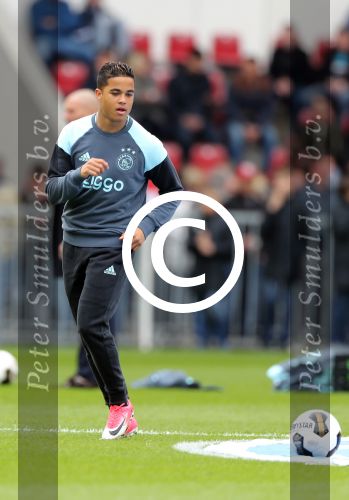 Eindhoven,23 April 2017 PSV-AJAX Seizoen 2016/2017, eindstand 1-0
Justin Kluivert