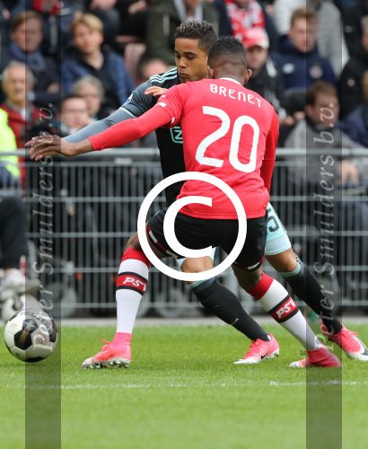 Eindhoven,23 April 2017 PSV-AJAX Seizoen 2016/2017, eindstand 1-0
Justin Kluivert
