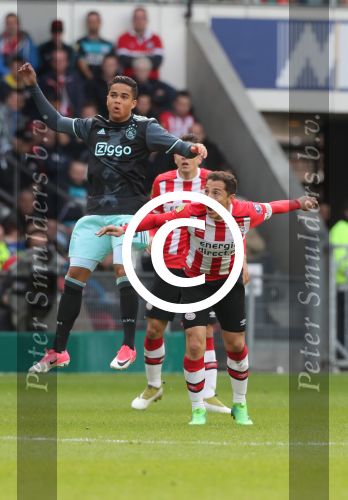 Eindhoven,23 April 2017 PSV-AJAX Seizoen 2016/2017, eindstand 1-0
Justin Kluivert