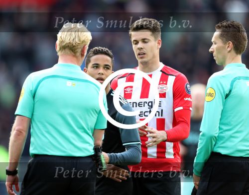 Eindhoven,23 April 2017 PSV-AJAX Seizoen 2016/2017, eindstand 1-0
Justin Kluivert