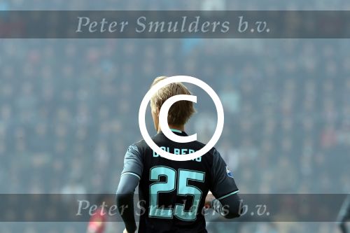 Eindhoven,23 April 2017 PSV-AJAX Seizoen 2016/2017, eindstand 1-0
Kasper Dolberg