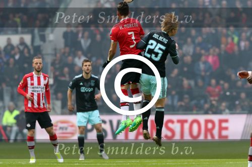 Eindhoven,23 April 2017 PSV-AJAX Seizoen 2016/2017, eindstand 1-0
Kasper Dolberg