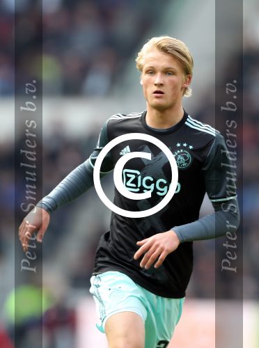 Eindhoven,23 April 2017 PSV-AJAX Seizoen 2016/2017, eindstand 1-0
Kasper Dolberg