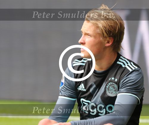 Eindhoven,23 April 2017 PSV-AJAX Seizoen 2016/2017, eindstand 1-0
Kasper Dolberg