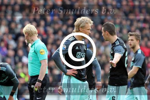 Eindhoven,23 April 2017 PSV-AJAX Seizoen 2016/2017, eindstand 1-0
Kevin Blom