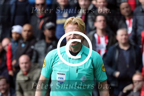 Eindhoven,23 April 2017 PSV-AJAX Seizoen 2016/2017, eindstand 1-0
Kevin Blom