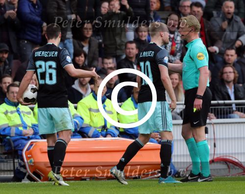 Eindhoven,23 April 2017 PSV-AJAX Seizoen 2016/2017, eindstand 1-0
Kevin Blom