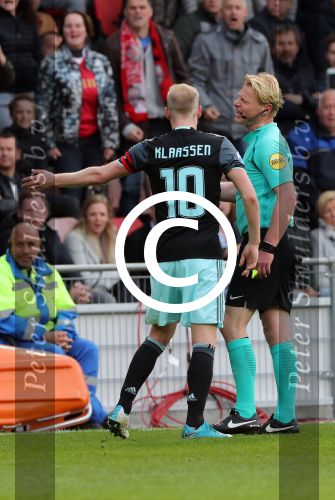 Eindhoven,23 April 2017 PSV-AJAX Seizoen 2016/2017, eindstand 1-0
Kevin Blom