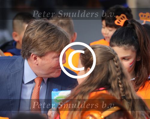 Veghel, 21 April 2017
Koningsspelen bij basisschool De Vijfmaster met Koningin Maxima en Koning Willem Alexander en Richard Krajicek