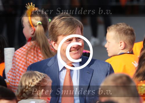 Veghel, 21 April 2017
Koningsspelen bij basisschool De Vijfmaster met Koningin Maxima en Koning Willem Alexander en Richard Krajicek