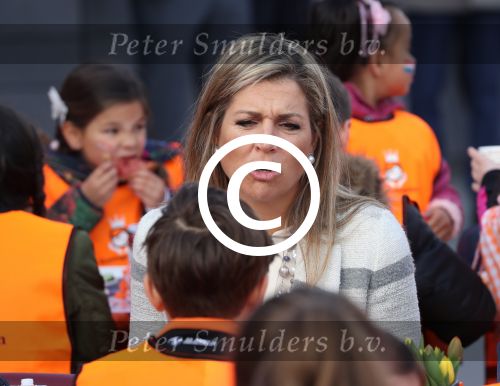 Veghel, 21 April 2017
Koningsspelen bij basisschool De Vijfmaster met Koningin Maxima en Koning Willem Alexander en Richard Krajicek
