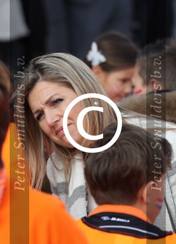 Veghel, 21 April 2017
Koningsspelen bij basisschool De Vijfmaster met Koningin Maxima en Koning Willem Alexander en Richard Krajicek