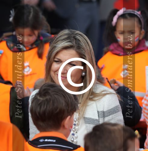 Veghel, 21 April 2017
Koningsspelen bij basisschool De Vijfmaster met Koningin Maxima en Koning Willem Alexander en Richard Krajicek