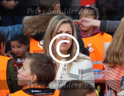 Veghel, 21 April 2017
Koningsspelen bij basisschool De Vijfmaster met Koningin Maxima en Koning Willem Alexander en Richard Krajicek