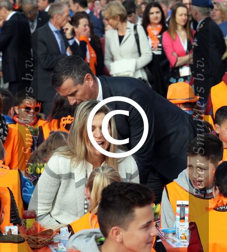 Veghel, 21 April 2017
Koningsspelen bij basisschool De Vijfmaster met Koningin Maxima en Koning Willem Alexander en Richard Krajicek