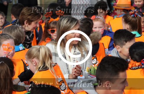 Veghel, 21 April 2017
Koningsspelen bij basisschool De Vijfmaster met Koningin Maxima en Koning Willem Alexander en Richard Krajicek