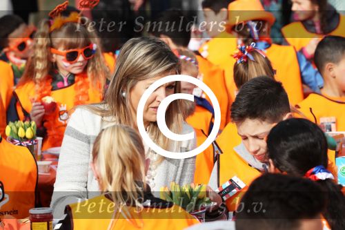 Veghel, 21 April 2017
Koningsspelen bij basisschool De Vijfmaster met Koningin Maxima en Koning Willem Alexander en Richard Krajicek