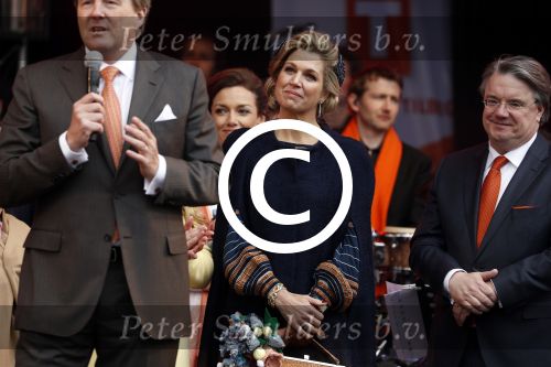 Tilburg 27 april 2017
Koningsdag in Tilburg. 
Koningin Maxima