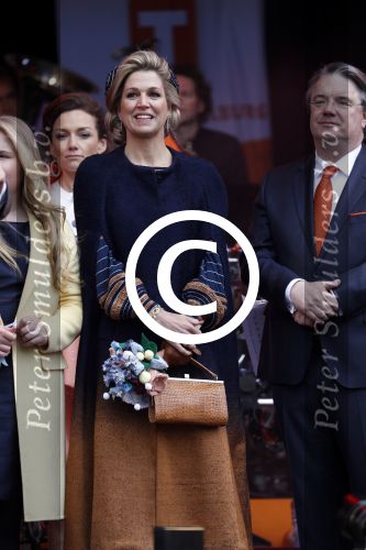 Tilburg 27 april 2017
Koningsdag in Tilburg. 
Koningin Maxima