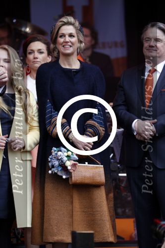 Tilburg 27 april 2017
Koningsdag in Tilburg. 
Koningin Maxima