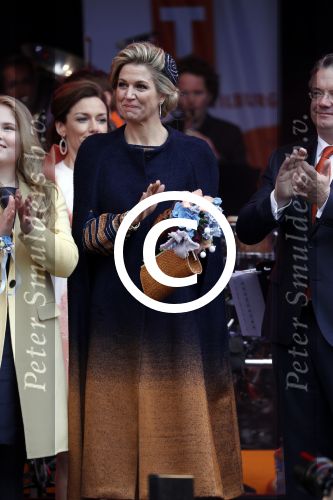 Tilburg 27 april 2017
Koningsdag in Tilburg. 
Koningin Maxima