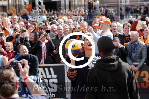 Tilburg 27 april 2017
Koningsdag in Tilburg. 
Koningin Maxima