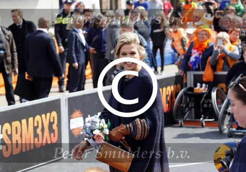 Tilburg 27 april 2017
Koningsdag in Tilburg. 
Koningin Maxima